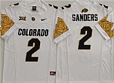 Men's Colorado Buffaloes #2 Shadeur Sanders White With XII Patch 2025 F.U.S.E. Stitched Football Jersey,baseball caps,new era cap wholesale,wholesale hats